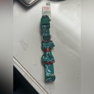 NWT Merry & Bright Festive Dog Collar L